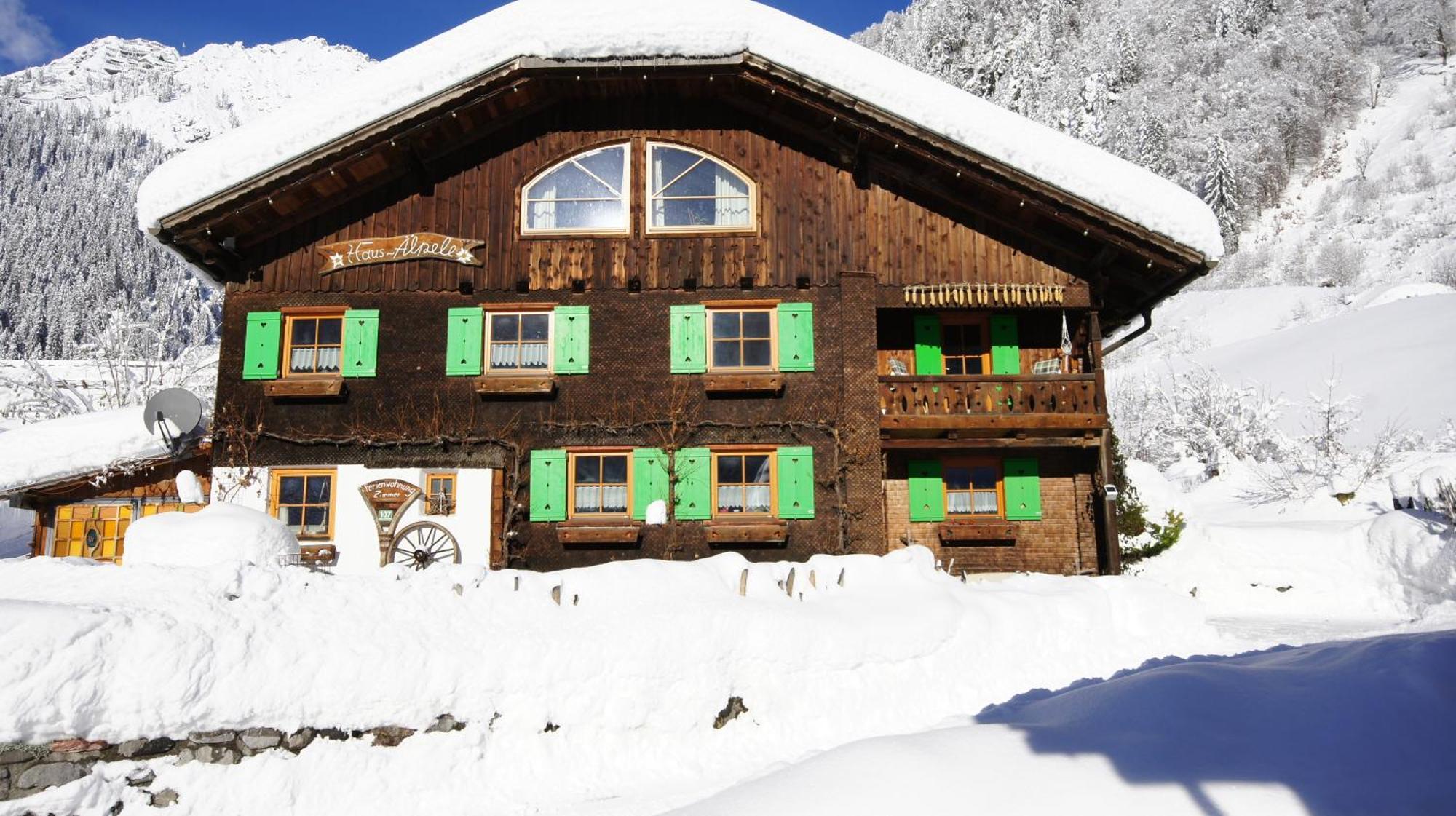 Haus Aelpele Lägenhet Klosterle am Arlberg Exteriör bild